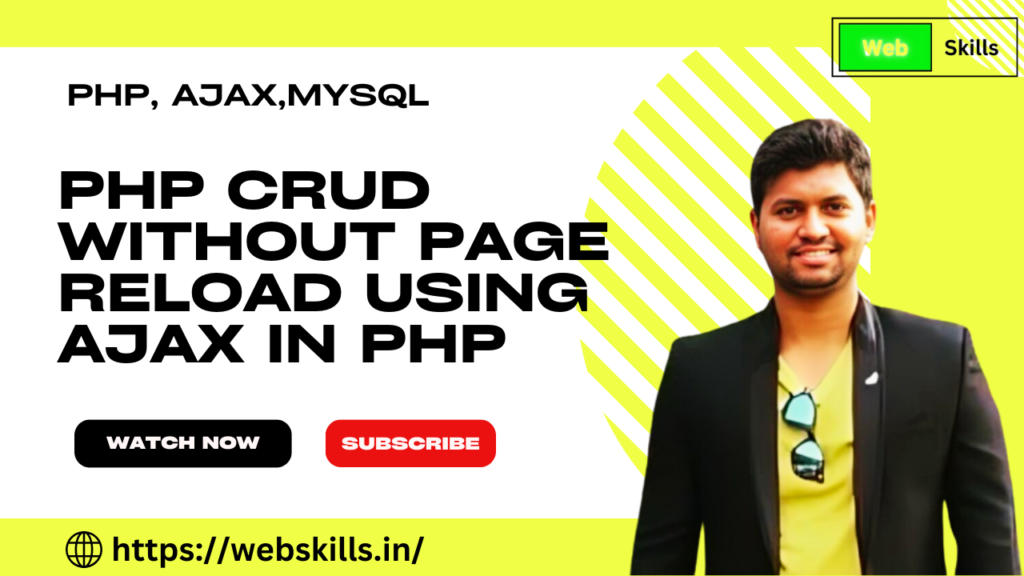 Ajax Php Insert And Read Without Refresh The Page Webskills